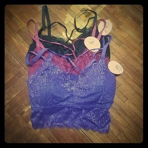 Bralettes - set of 3